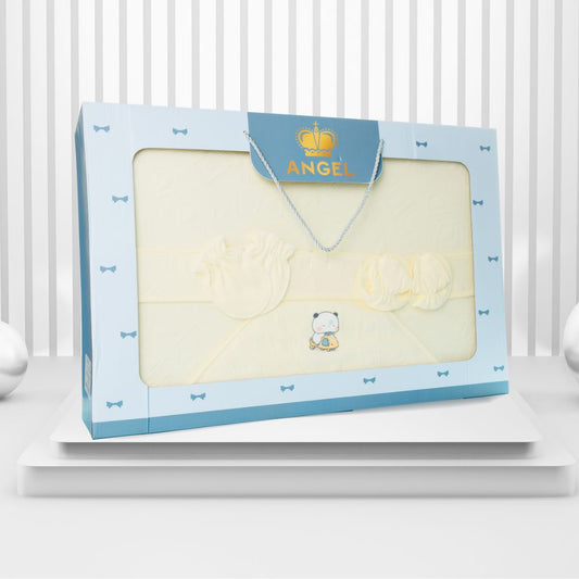 Angel New Born Unisex Baby's Gift Set-15 Pcs