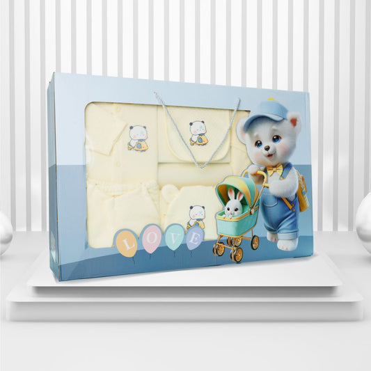 Love New Born Unisex Baby's Clothing Gift Set-15Pcs