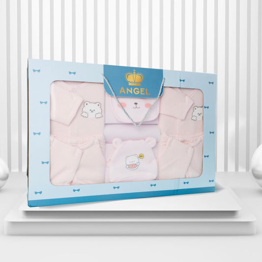 Angel New Born Unisex Baby's Gift Set-15 Pcs
