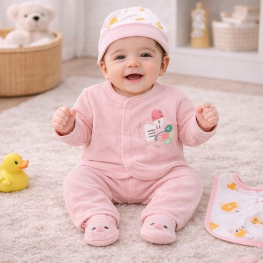 Baby organic cotton set of 8 pieces