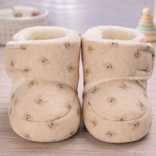 Cute Cartoon Comfortable Boots / Cotton Baby Animal Printed Booties Dot