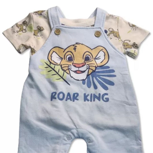 Roar King-Baby Dangries Set, Light Blue, White