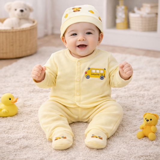 Baby organic cotton set of 8 pieces
