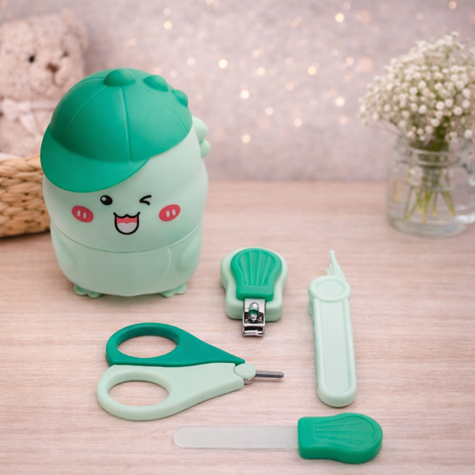 Dinosaur Nail Cilpper Set -4 Pieces Grooming Kit