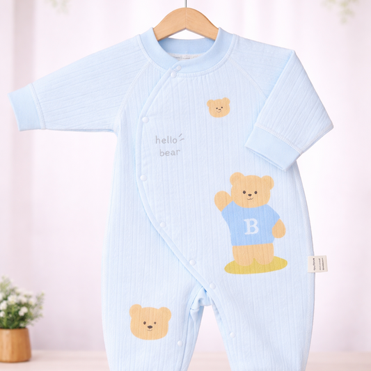 Cotton Printed Baby Romper