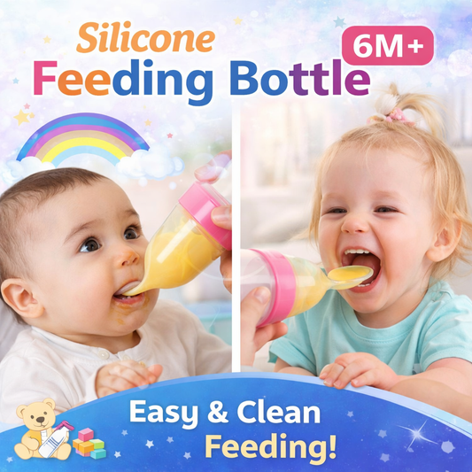 Bpa Free 90 Ml Spoon Food Feeder Bottle