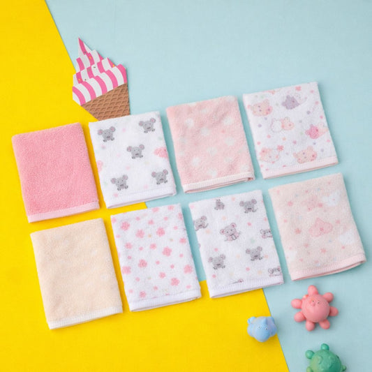 Face Towels For Little One-8Pcs